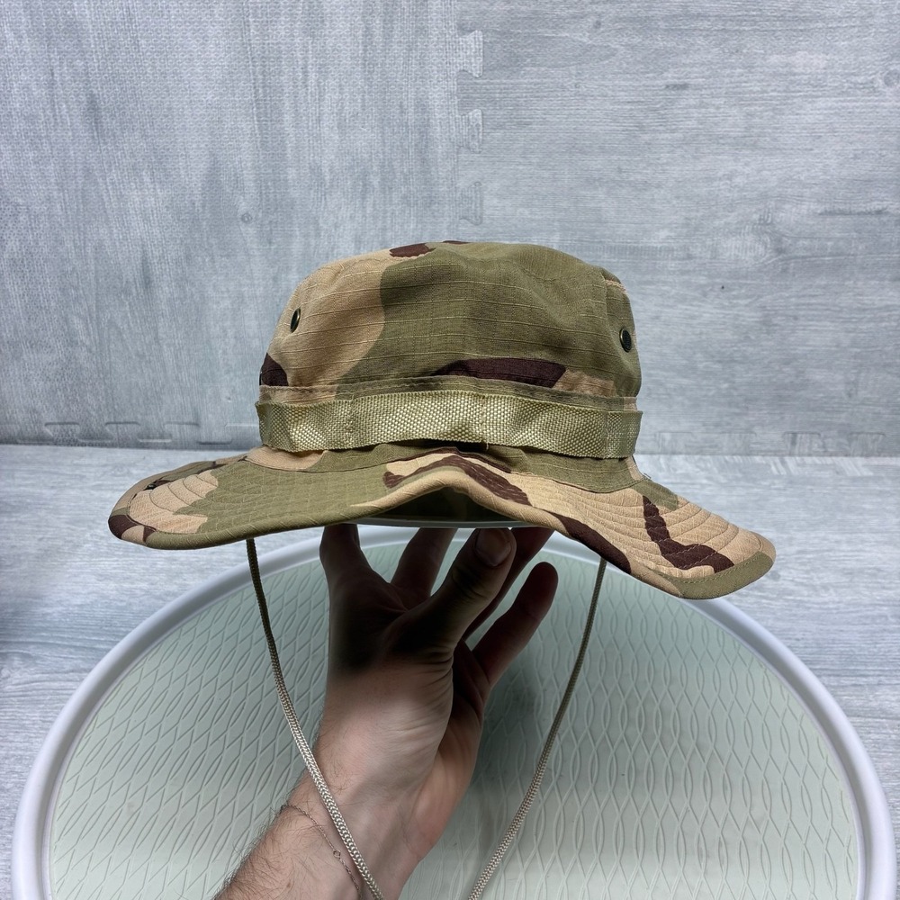 Military Camo Bucket‎ Hat Adult Sun Protection Jungle Camouflage Type III